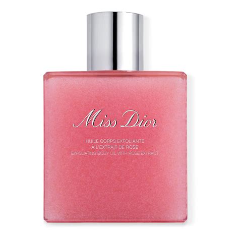 creme corps miss dior|Miss Dior exfoliating body oil.